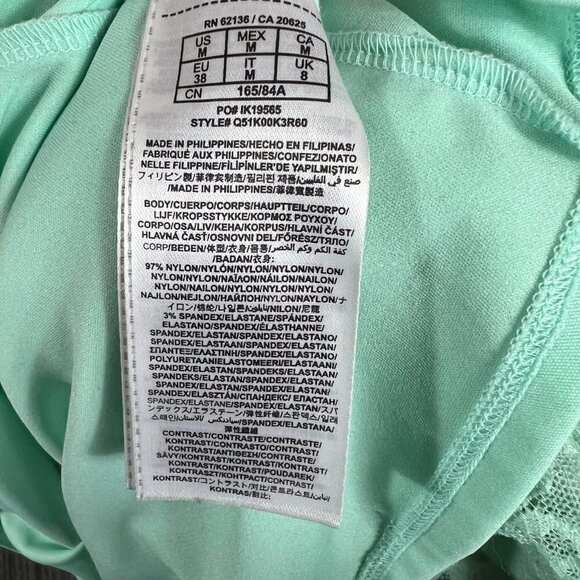 Guess light blue lace fit n flare mini dress. Size M - Picture 10 of 10